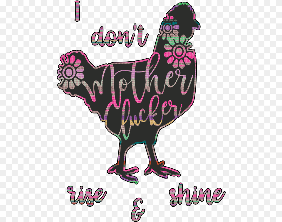 Rise And Shine Mother Cluckers Svg Animal, Bird, Art Free Transparent Png