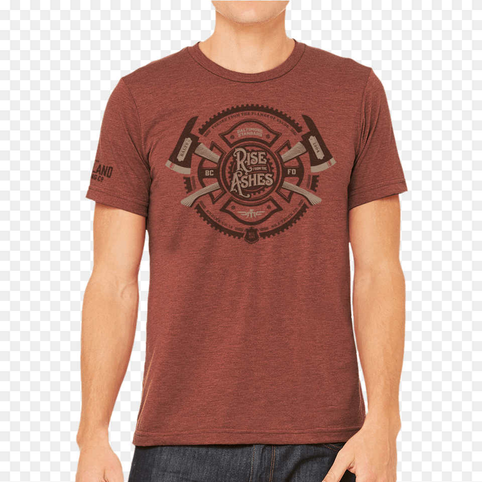 Rise From The Ashes Unisex Crew Active Shirt, Clothing, T-shirt, Jeans, Pants Free Transparent Png