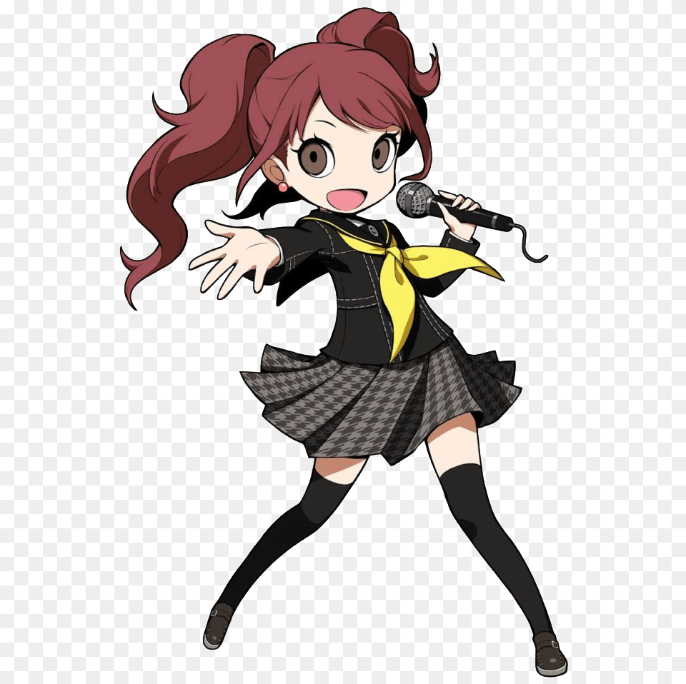 Rise Kujikawa Persona Q, Book, Comics, Publication, Person Png Image