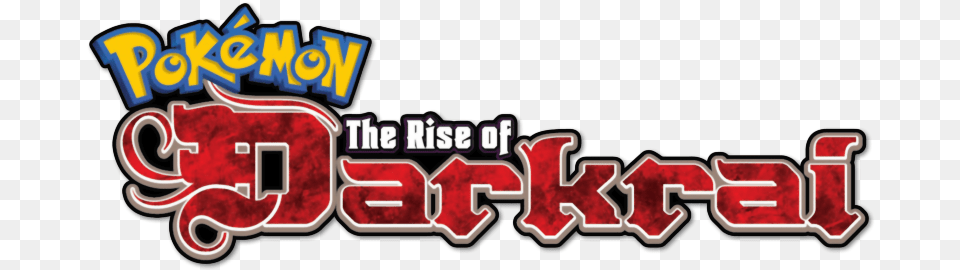 Rise Of Darkrai Pokemon Rise Of Darkrai Logo, Food, Ketchup, Text Free Png