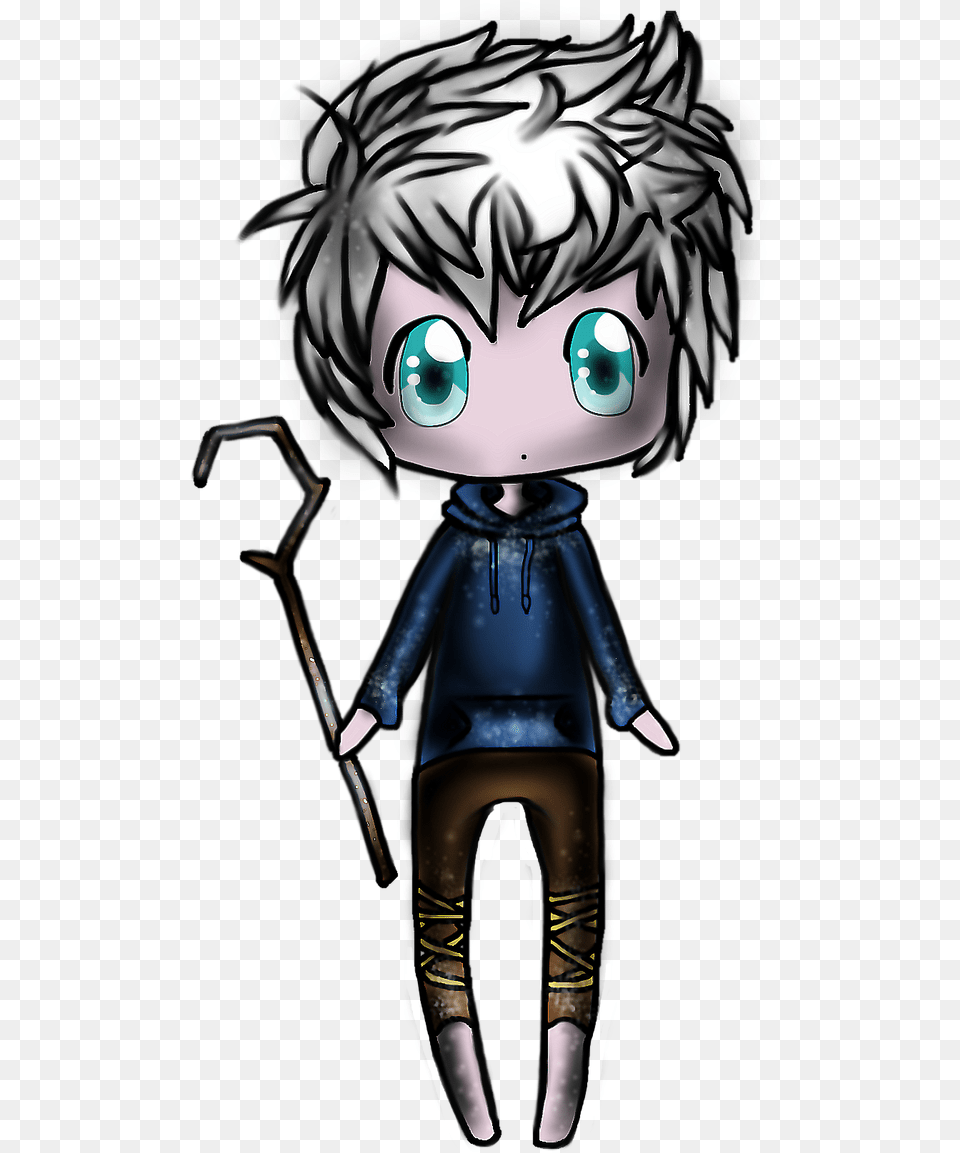 Rise Of The Guardians Jack Frost Chibi Jack Frost Rise Of The Guardians, Book, Comics, Publication, Person Free Transparent Png
