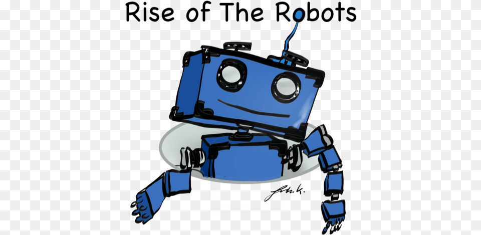 Rise Of The Robtos Central1 Cartoon, Robot, Person Free Png Download