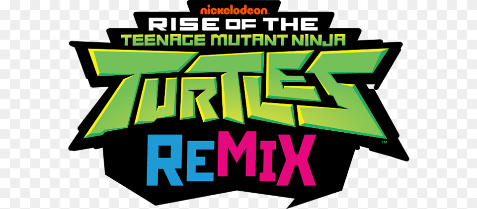 Rise Of The Tmnt Remix, Advertisement, Poster Free Transparent Png