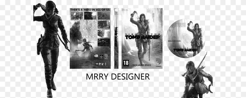 Rise Of The Tomb Raider Box Art Cover Play Arts Kai Rise Of The Tomb Raider Lara Croft Scale, Adult, Wedding, Person, Man Png Image