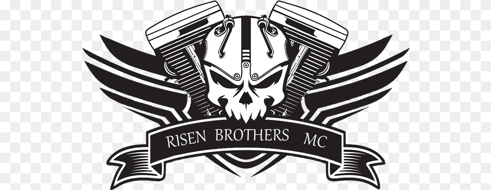 Risen Brothers Mc Logo Emblems For Gta 5 Grand Theft Auto V Bikers Vector, Emblem, Symbol, Badge, Aircraft Free Png