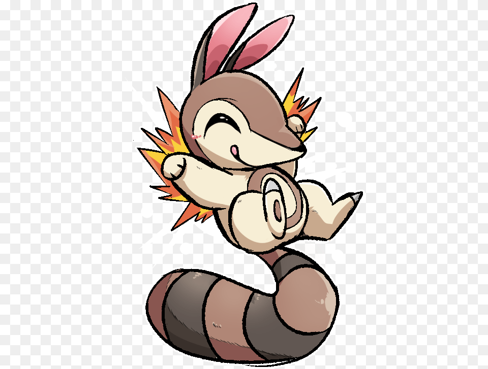 Risen Is A Typhlosion Furret Thing So When He Was Cartoon, Book, Comics, Publication Png Image