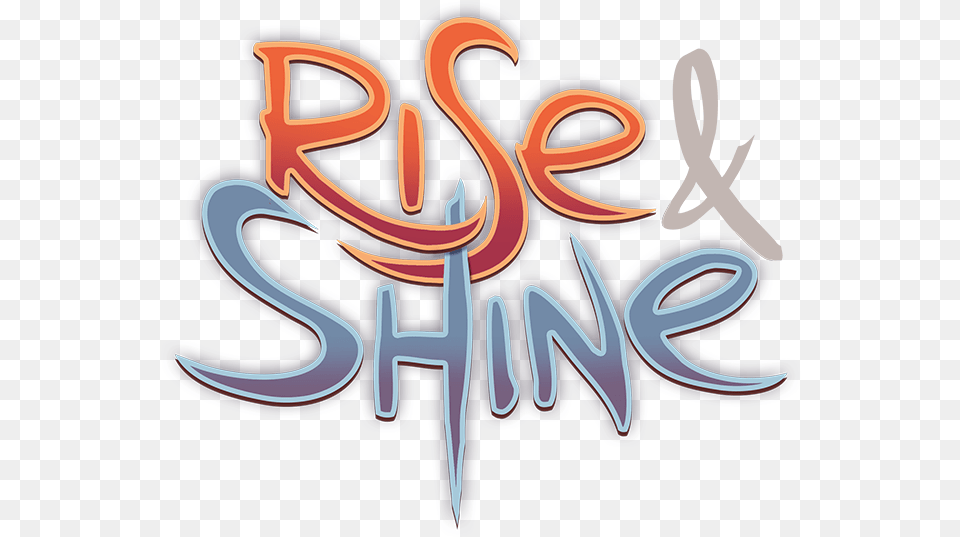 Riseshine Logo Calligraphy, Light, Neon, Art, Text Png Image