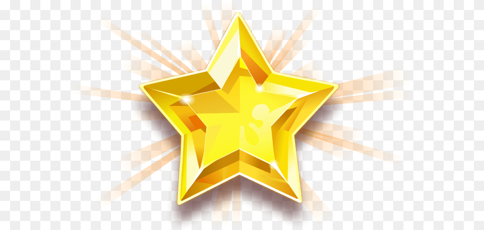 Rising Star Bejeweled Wiki Fandom Golden Shining Star, Star Symbol, Symbol, Aircraft, Airplane Png Image