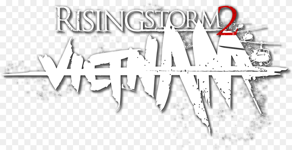 Rising Storm Rising Storm 2 Vietnam Logo, Stencil, Outdoors, Nature Free Png