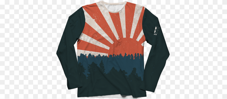 Rising Sun Long Sleevedata High Res Cdn Sweater, Clothing, Long Sleeve, Sleeve, Coat Free Transparent Png