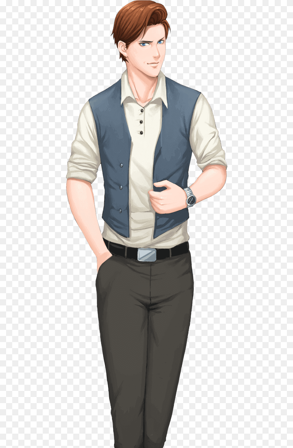 Risinglovers The Romantic Otome Game Rising Lovers Julien, Vest, Clothing, Shirt, Adult Free Png Download