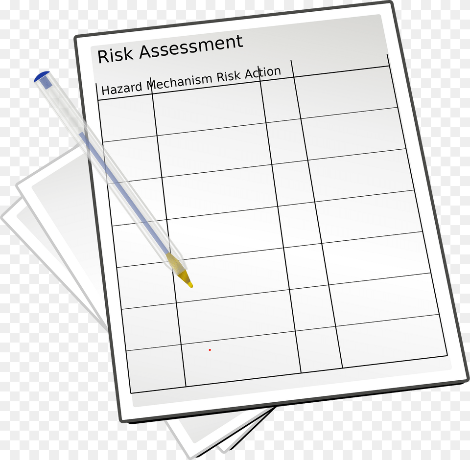 Risk Assessment Clipart, Page, Text Free Transparent Png