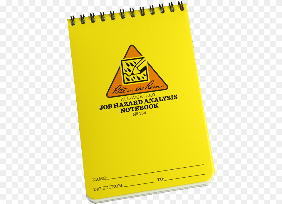 Rite In The Rain Rite In The Rain Job Hazard Analysis Notebook, Diary Png