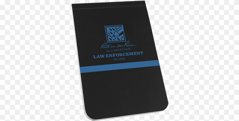 Rite In The Rain Thin Blue Line Notebook Rite In The Rain 1023 Law Enforcement Notebook, Text, Paper Png Image