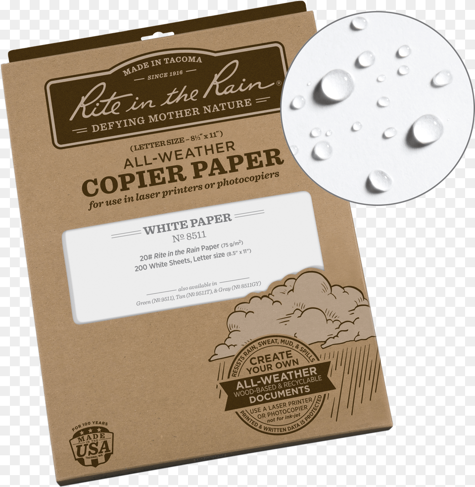 Rite In The Rain Weatherproof Copier Paper Rite In The Rain Copier Paper Png Image