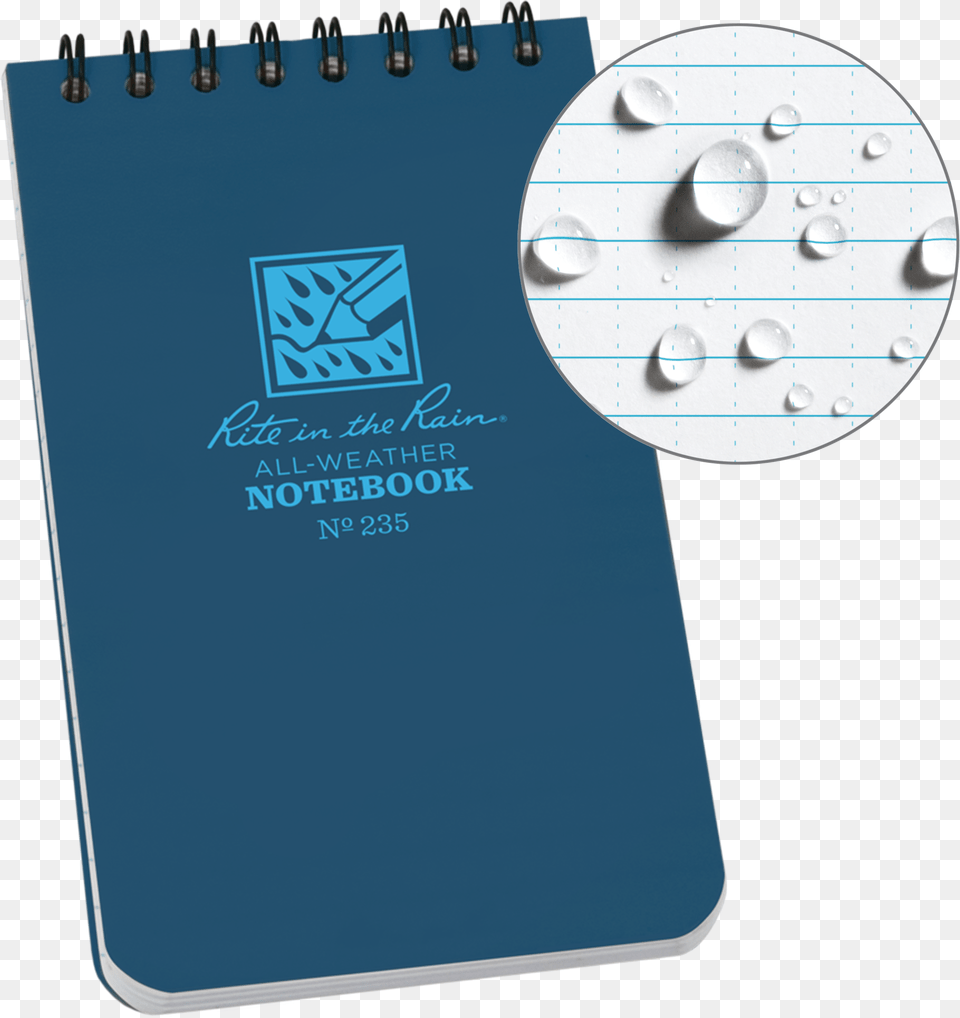Rite In The Rain Weatherproof Notepad Notebook, Diary, Page, Text, Blackboard Png