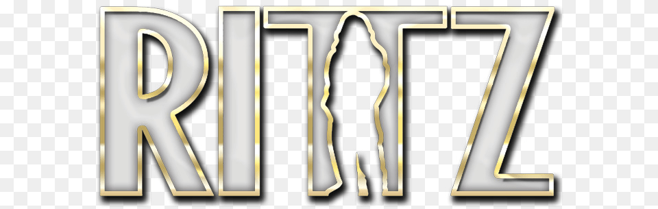 Rittz Logo Gold Strangemusic Clip Art, Number, Symbol, Text, Adult Free Png