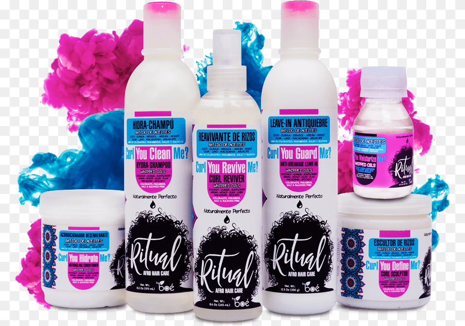 Ritual Afro Hair Care, Bottle, Lotion Free Transparent Png