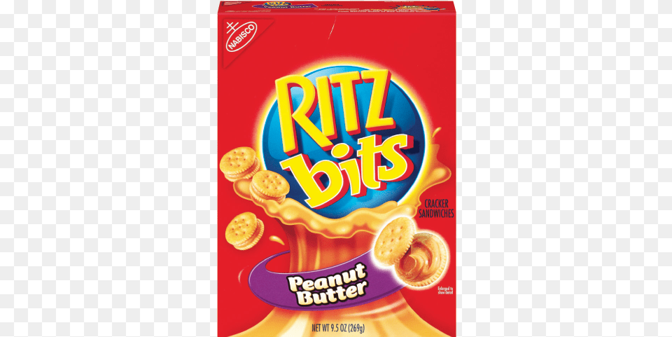 Ritz Bits Peanut Butter Cracker Sandwiches 3 Oz Ritz Bits, Bread, Food, Advertisement, Snack Png