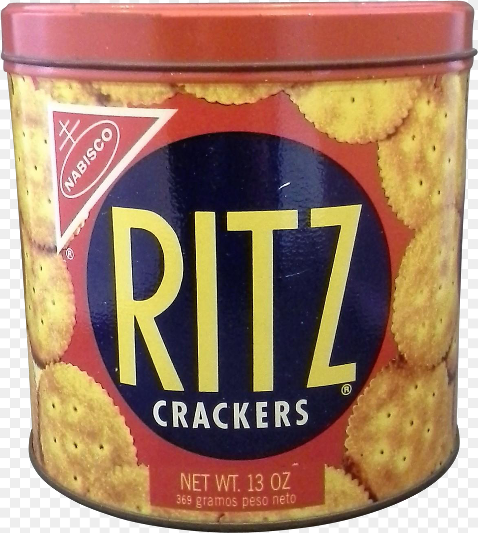 Ritz Crackers Tin, Bread, Cracker, Food, Can Free Png