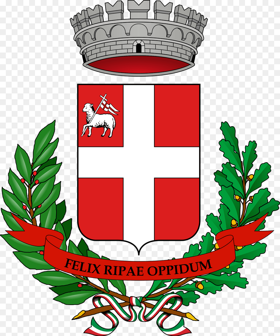 Riva Presso Chieri Stemma Clipart, Emblem, Symbol Png Image