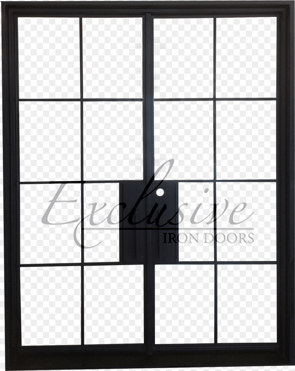 Riva Super Slim Square Double Iron Door Modern Iron Front Door, Architecture, Building, Housing, House Png Image