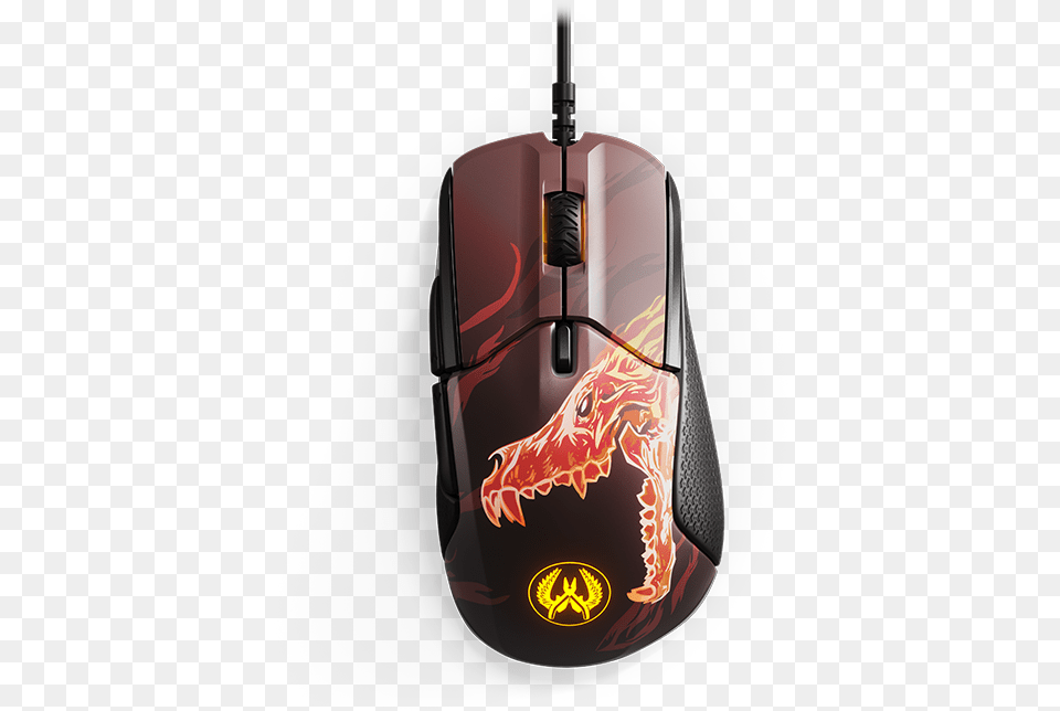 Rival 310 Cs Steelseries Rival 310 Csgo Howl, Computer Hardware, Electronics, Hardware, Mouse Png