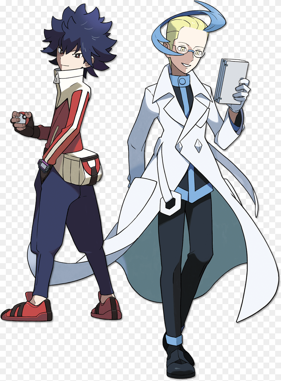 Rival And Professor Should You Fight Pokemon, Book, Publication, Comics, Adult Free Png