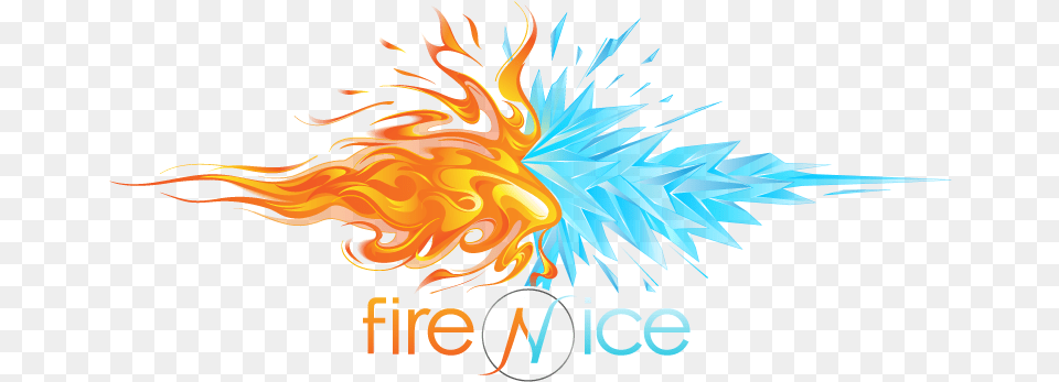 Rival Esports Fire N Ice Esports Logo, Art, Flame, Flare, Graphics Png