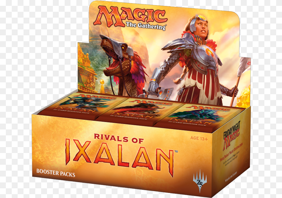 Rivals Of Ixalan Booster Box, Adult, Book, Female, Person Png