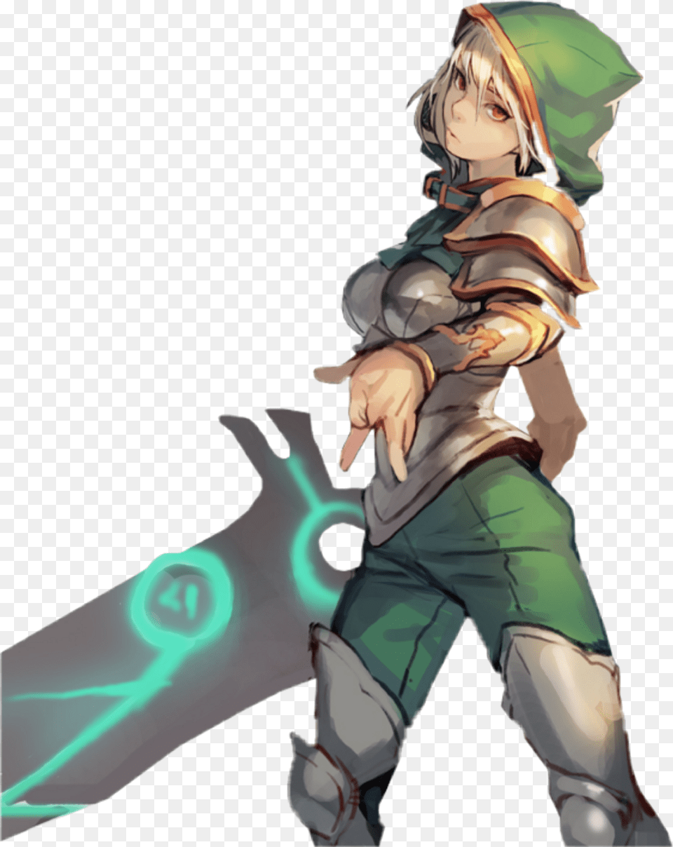 Riven Sticker League Of Legends Riven, Book, Comics, Publication, Baby Free Png Download