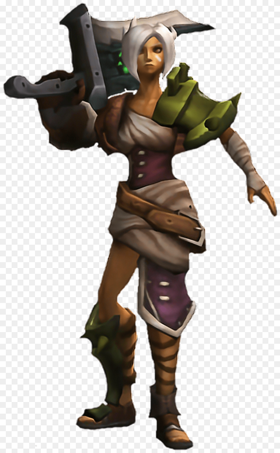 Riven Sticker League Of Legends Riven Ingame, Person, Clothing, Costume, Adult Png Image