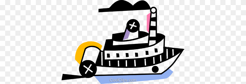 River Boats Royalty Free Vector Clip Art Illustration, Bulldozer, Machine, Wheel, Vehicle Png