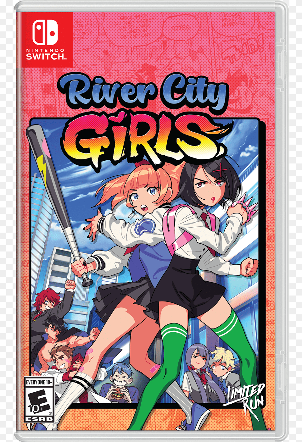 River City Girls Switch, Book, Comics, Publication, Baby Free Png Download