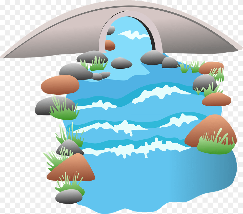 River Clipart, Water Sports, Water, Swimming, Ice Free Png Download