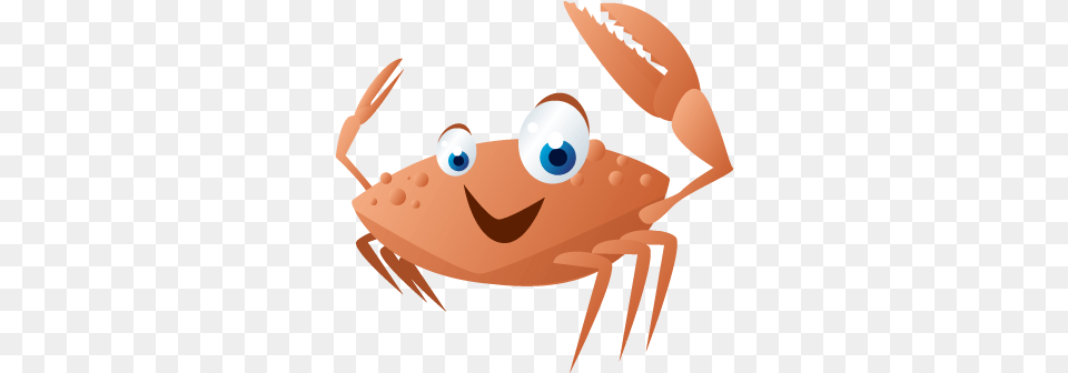 River Crab Cartoon Bits De Inteligencia Animales Del Mar, Food, Seafood, Animal, Sea Life Free Png