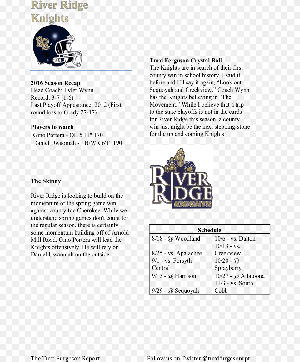 River Ridge High School, Helmet, Logo Png