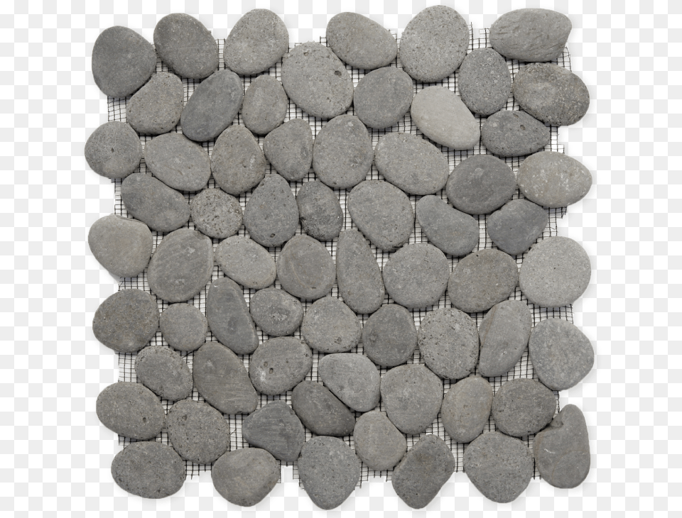 River Rock River Gray Solistone River Rock 12 In X 12 In X Natural Stone, Pebble, Path Png