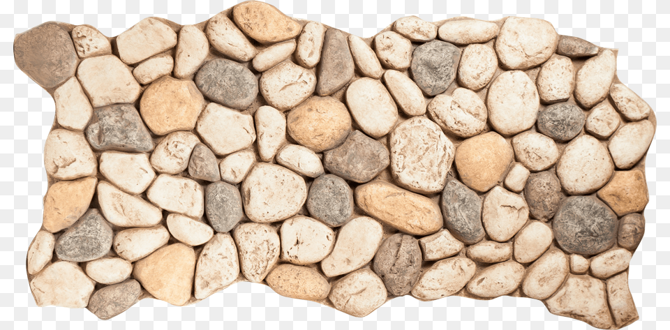 River Rock Tan Rock Top View, Pebble, Path, Road, Architecture Png