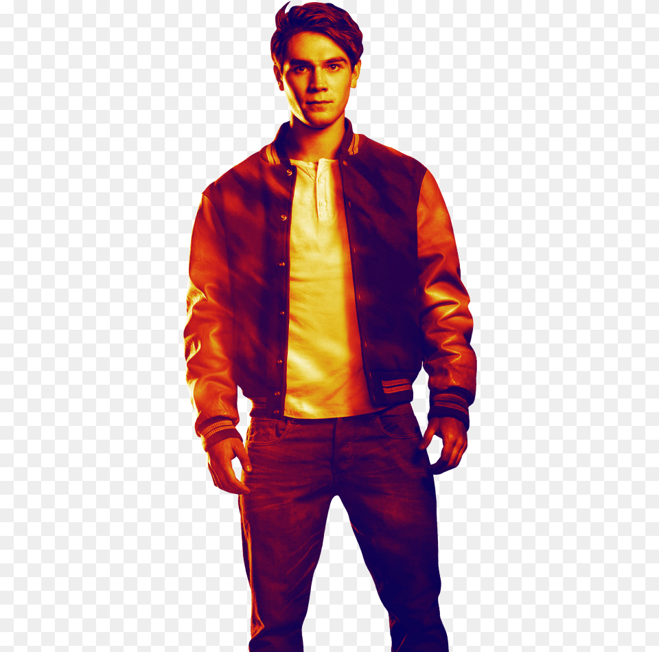 Riverdale Archie Andrews, Long Sleeve, Jacket, Coat, Clothing Free Transparent Png