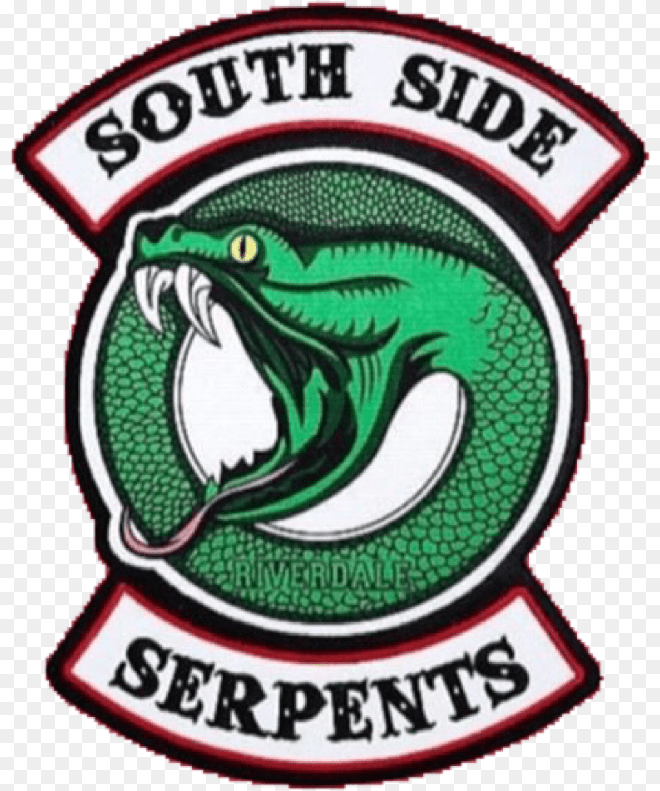 Riverdale Cherylblossom Southsideserpents Serpent Emblem, Logo, Badge, Symbol, Can Png Image