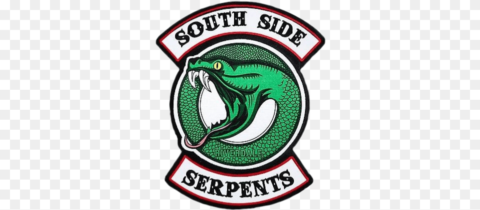 Riverdale Cole Sprouse Sticker Southside Serpents Logo, Badge, Food, Ketchup, Symbol Free Transparent Png