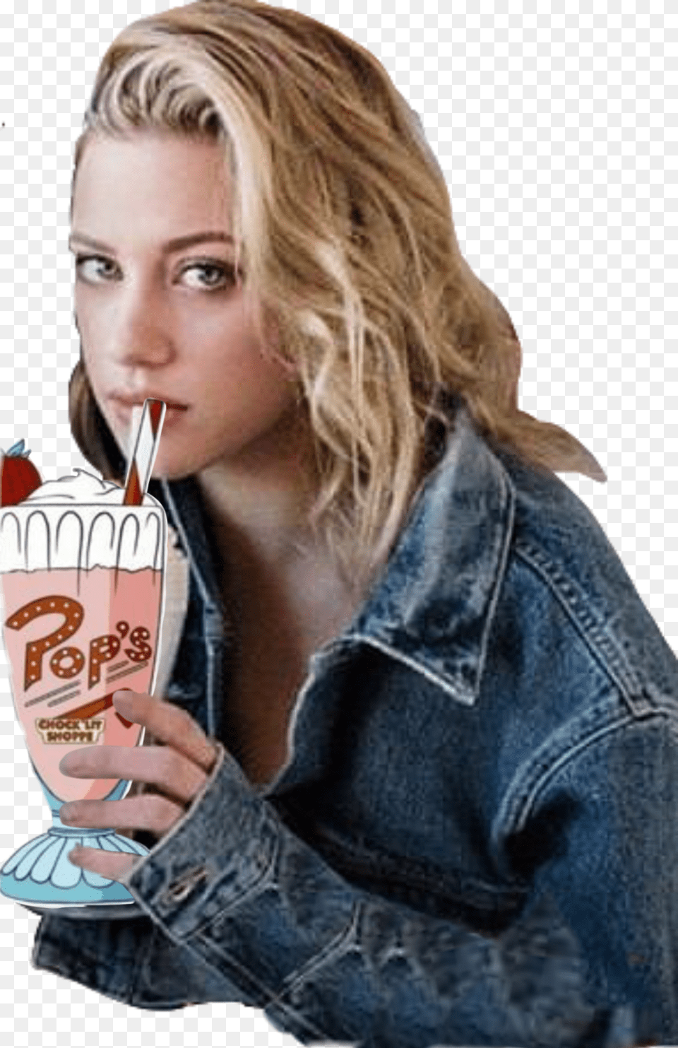 Riverdale Lilireinhart Bettycooper Betty Cooper Amiga Fotos De Metadinha Betty E Veronica, Blonde, Hair, Person, Beverage Free Png Download