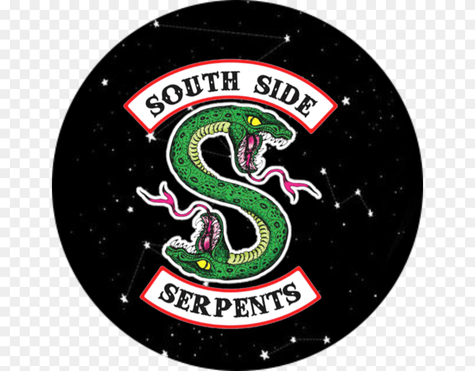Riverdale Southsideserpents Serpent South Side Serpents, Sticker, Logo, Symbol, Emblem Png Image