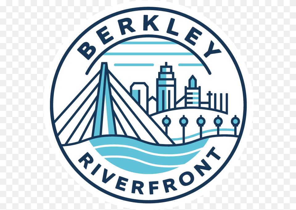 Riverfront Rd Kansas City Berkley Riverfront Logo, Architecture, Building, Factory, Disk Png Image