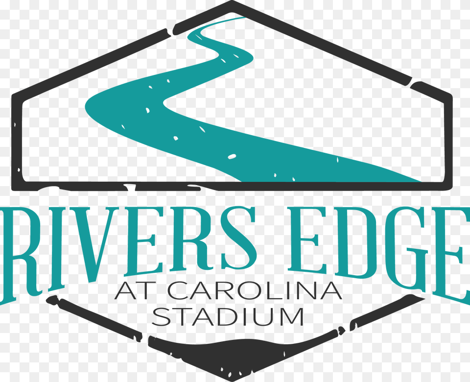 Rivers Edge Logo Rivers Edge At Carolina Stadium, Advertisement, Poster, Outdoors, Nature Free Png Download