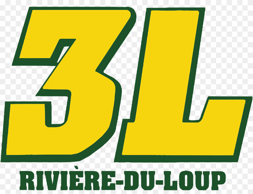 Riviere Du Loup 3l Logo, Symbol, Text, Number Png