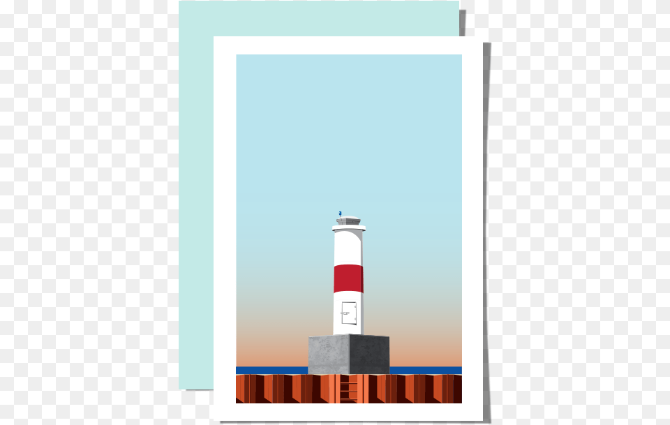 Rkr Card Petoskeylighthouse Lighthouse, Architecture, Beacon, Building, Tower Free Transparent Png