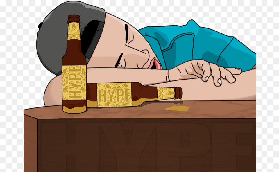 Rlaw Illustration, Alcohol, Beer, Beer Bottle, Beverage Png Image