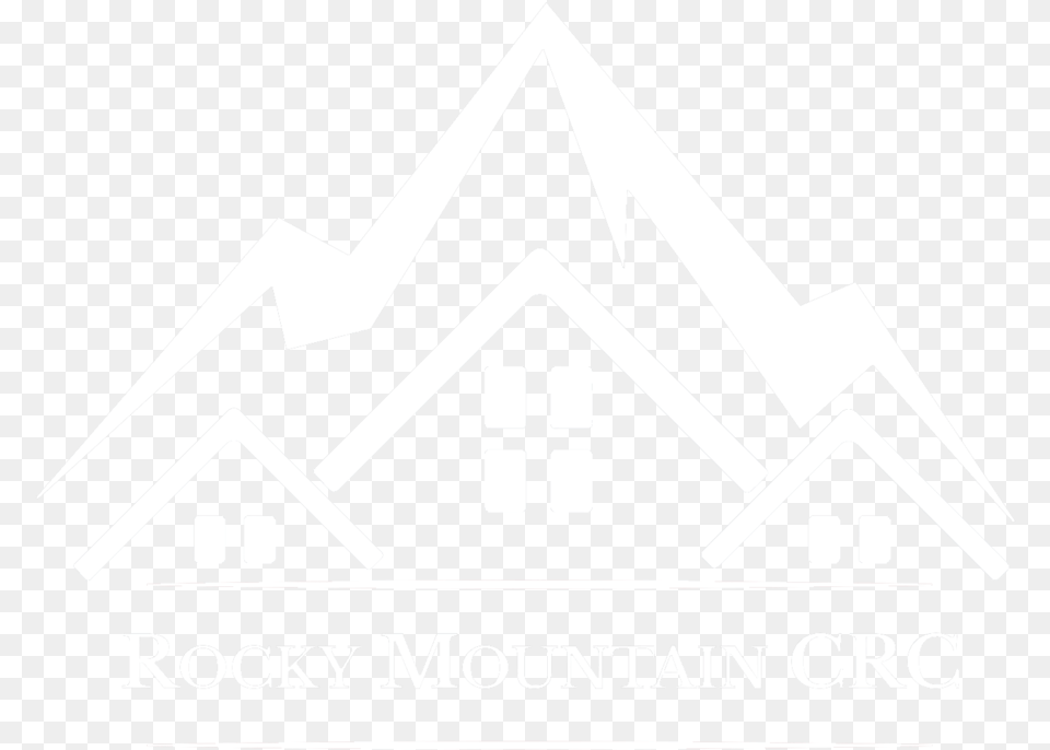 Rmcrc Logo White, Triangle, Stencil Free Png Download